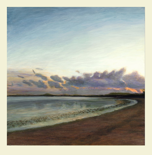 James Yuncken, Sunrise over Cape York, giclee print, 2010