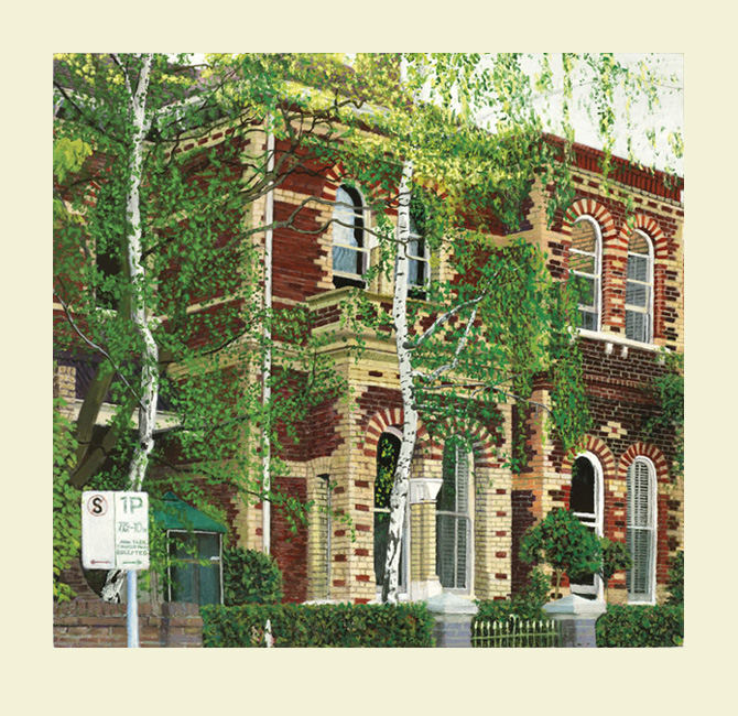 James Yuncken 20110501 Powlett St East Melbourne afternoon of 20th November 2010, giclee print, edition of 25, 2012