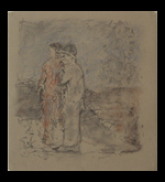 James Yuncken Drawings from the Muse, Couple in a landscape, 2000