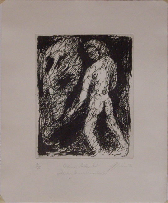 James Yuncken, Waldemars Restless Soul (Schoenberg Series - Gurre Lieder) - 29.5 x 23 cm, 1990
