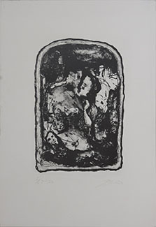 James Yuncken, Untitled-Lovers, Second State, 1992