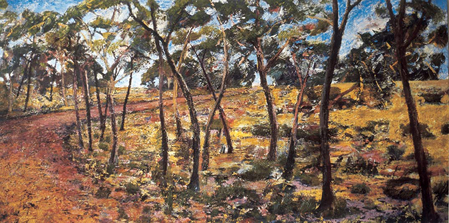 James Yuncken, Self-generated Landscape No 5 - Beyond Vision, 2003
