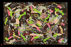 20091201 James Yuncken Port Alma Salt Flats 78 x 117 cm acrylic on board 2010