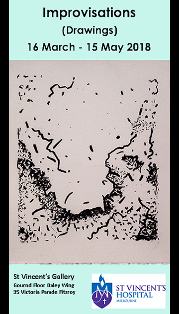 Improvisations Exhibition Poster