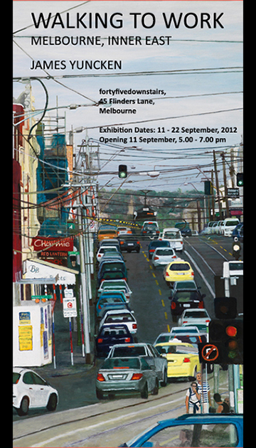 Walking to Work Poster