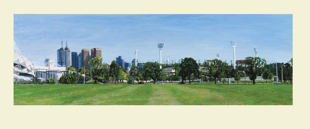 James Yuncken Gosch's Paddock morning of 30 January 2011 - giclee print, edition of 25, 2012