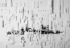 Lena Torikov, untitled - 105 x 150 cm, foamcore construction , 2008