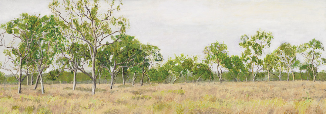 James Yuncken  - 38 x 108 cm, acrylic on board, 2010