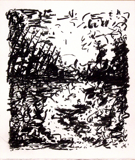 James Yuncken, Suggesting a landscape I - 35 x 30 cm, 2017