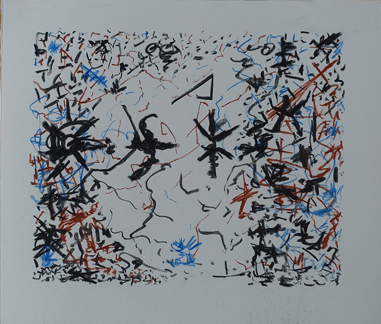 James Yuncken, Untitled - 30 x 35.5 cm, conte pencils and charcoal on paper, 2020